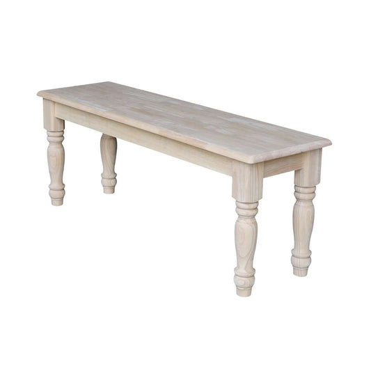International Concepts - Farmhouse Bench - BE-47 view 1