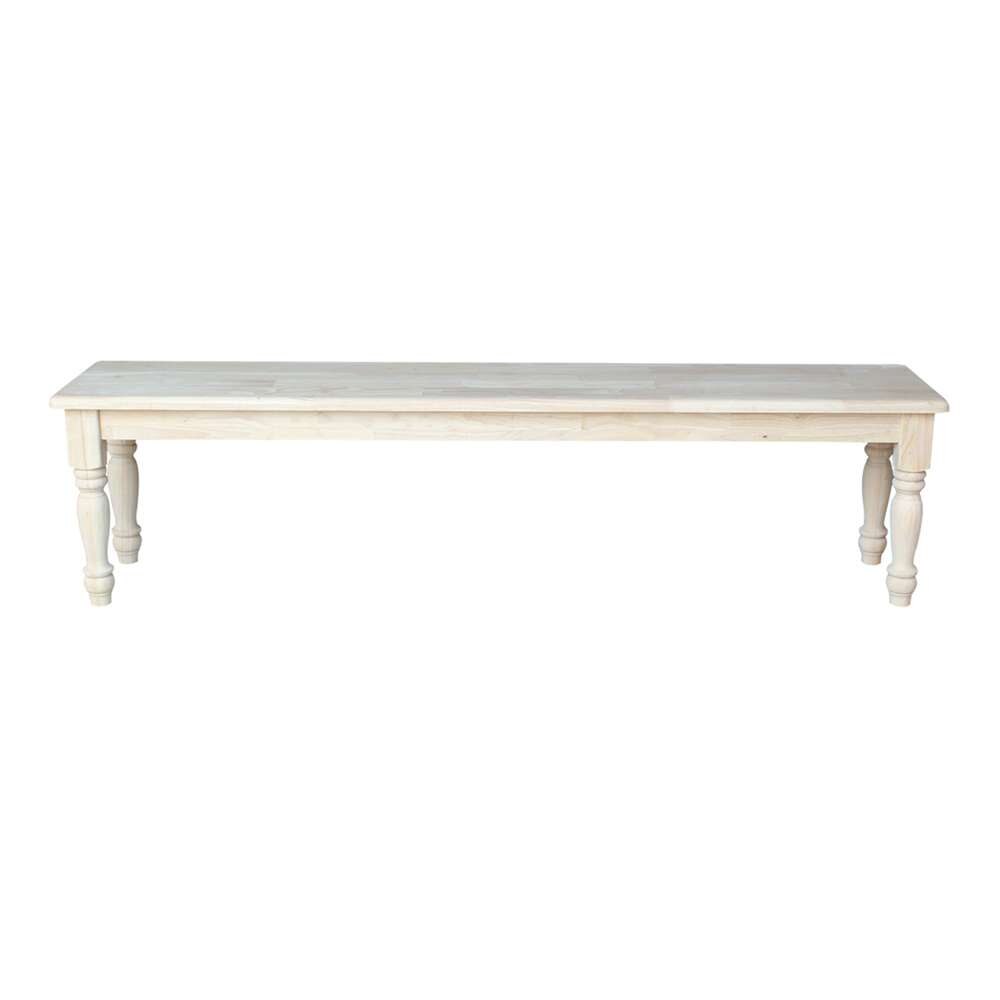 International Concepts - Farmhouse Bench - BE-72 view 2