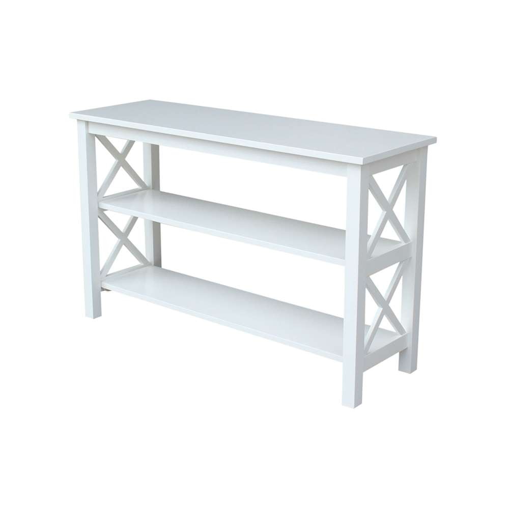 International Concepts - Hampton Console Table in White Finish - OT08-70S view 1
