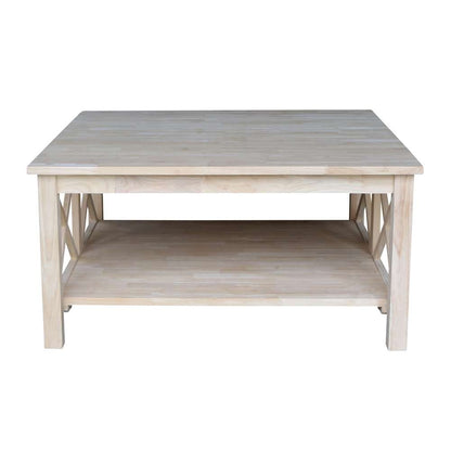 International Concepts - Hampton Square Coffee Table - OT-70SC view 2
