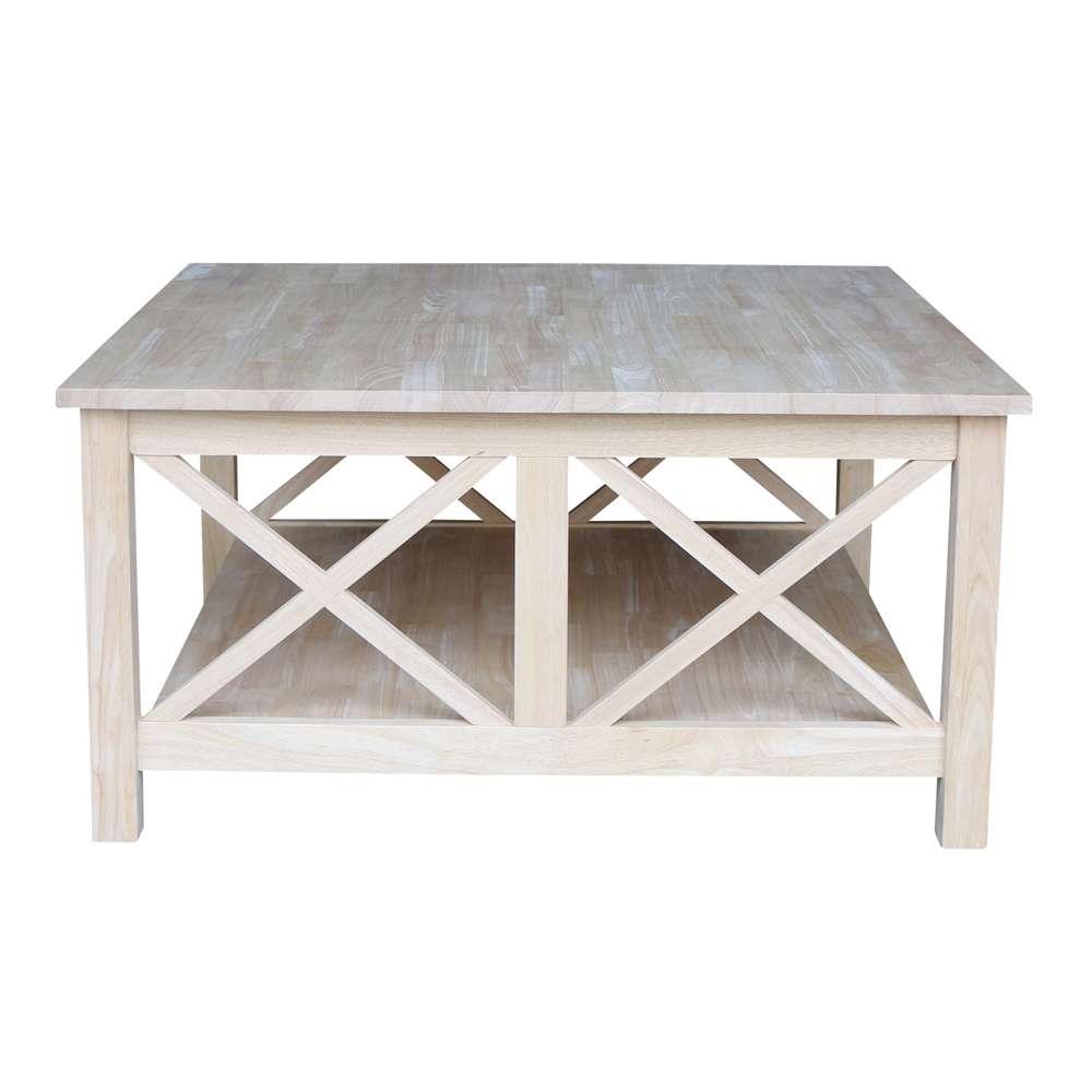 International Concepts - Hampton Square Coffee Table - OT-70SC view 4