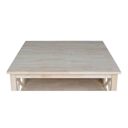 International Concepts - Hampton Square Coffee Table - OT-70SC view 6