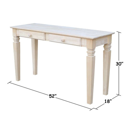 International Concepts - Java Console Table with 2 Drawers - OT-60S2 view 3