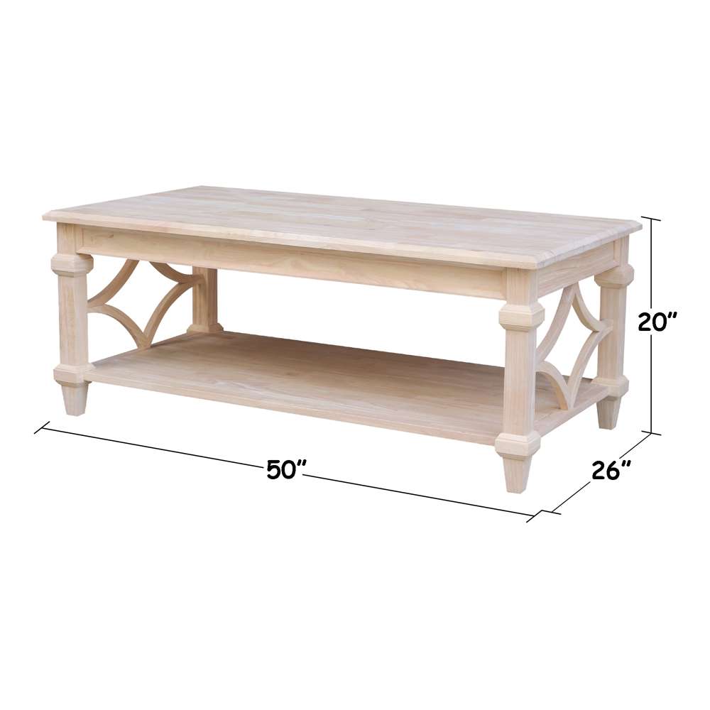 International Concepts - Josephine Coffee Table - OT-19C view 2