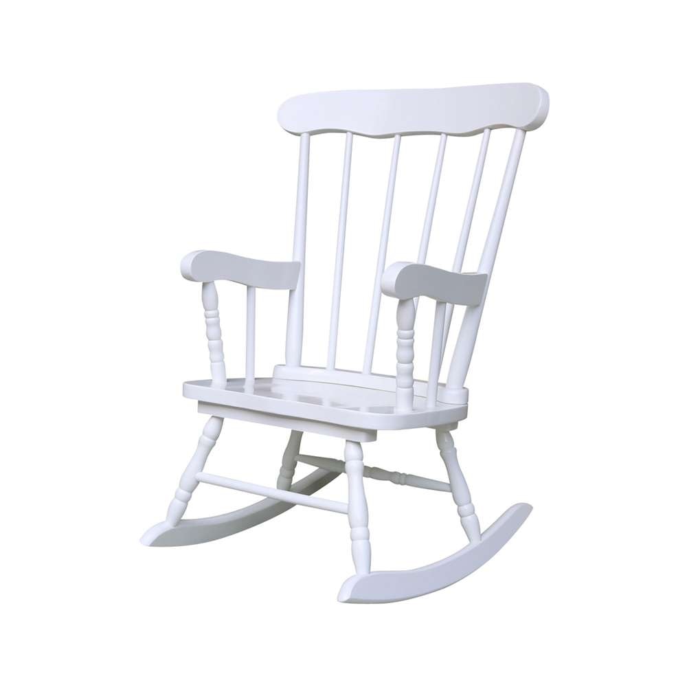 International Concepts - Juvenile Rocker in White Finish - CR08-2465 view 1