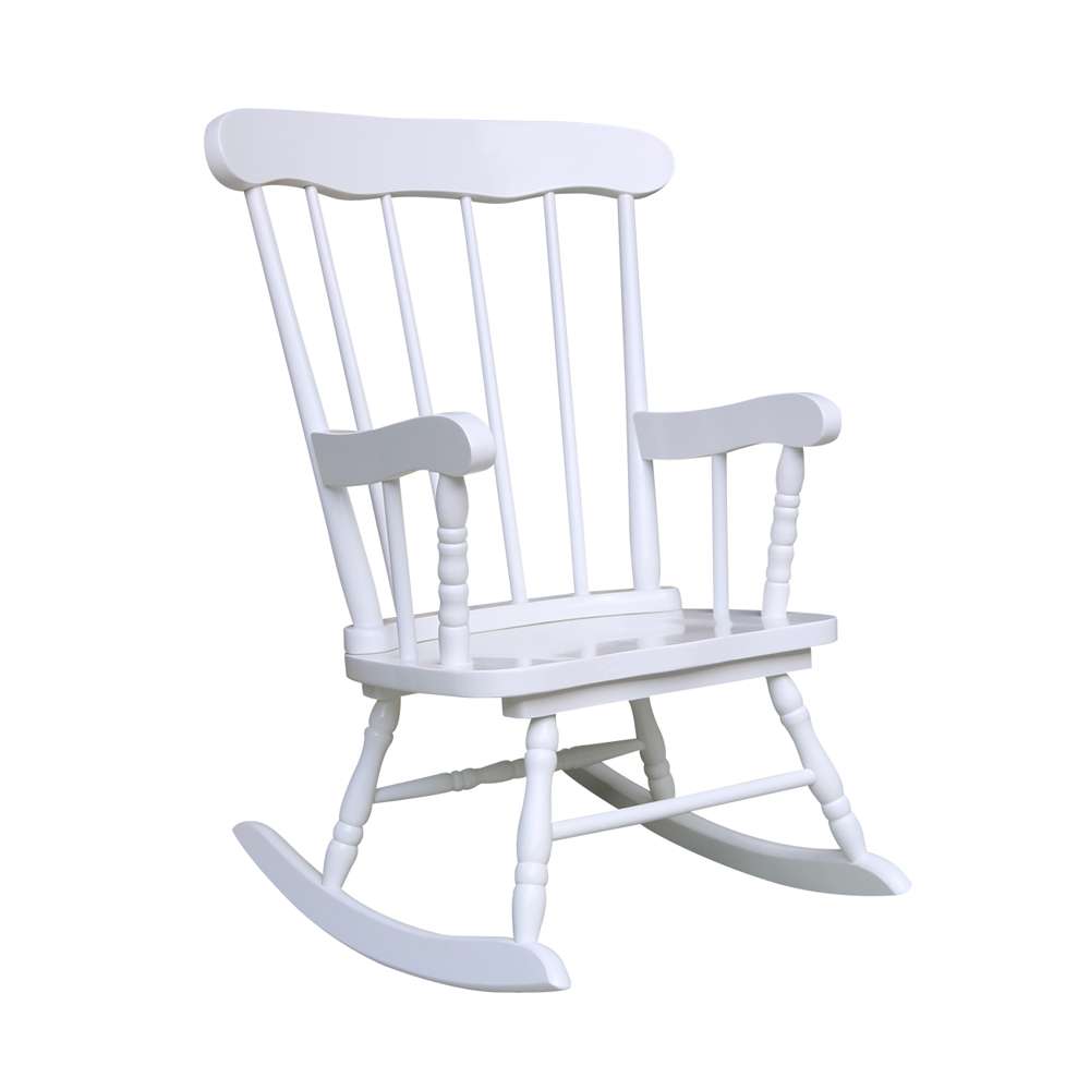 International Concepts - Juvenile Rocker in White Finish - CR08-2465 view 3