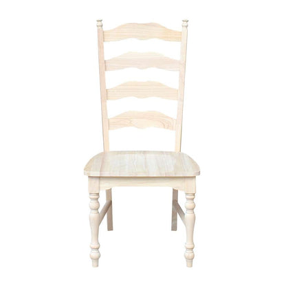 International Concepts - Maine Ladderback Chair (Set of 2) - C-2170P view 5