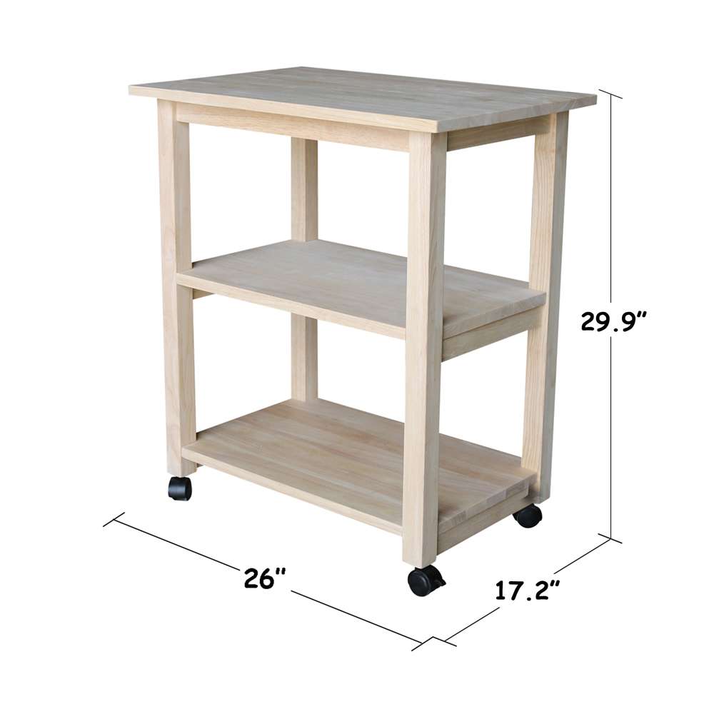 International Concepts - Microwave Cart - 185 view 3