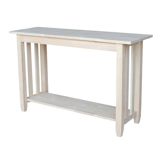 International Concepts - Mission Console Or Sofa Table - BJ6S view 1
