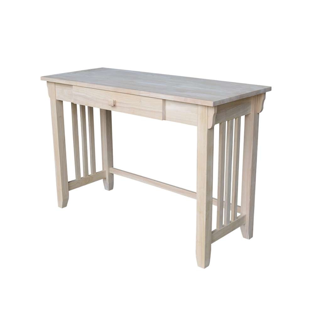International Concepts - Mission Desk with Drawer - OF-921263 view 1