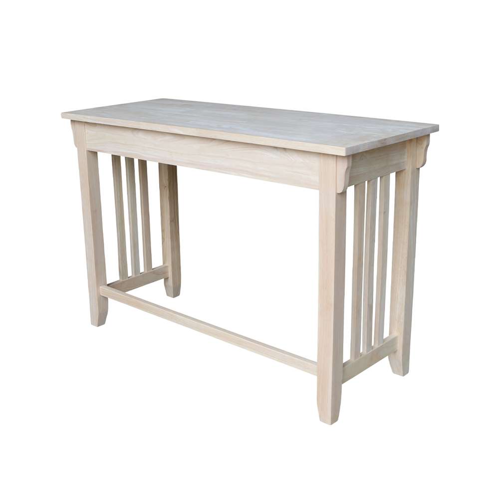 International Concepts - Mission Desk with Drawer - OF-921263 view 2