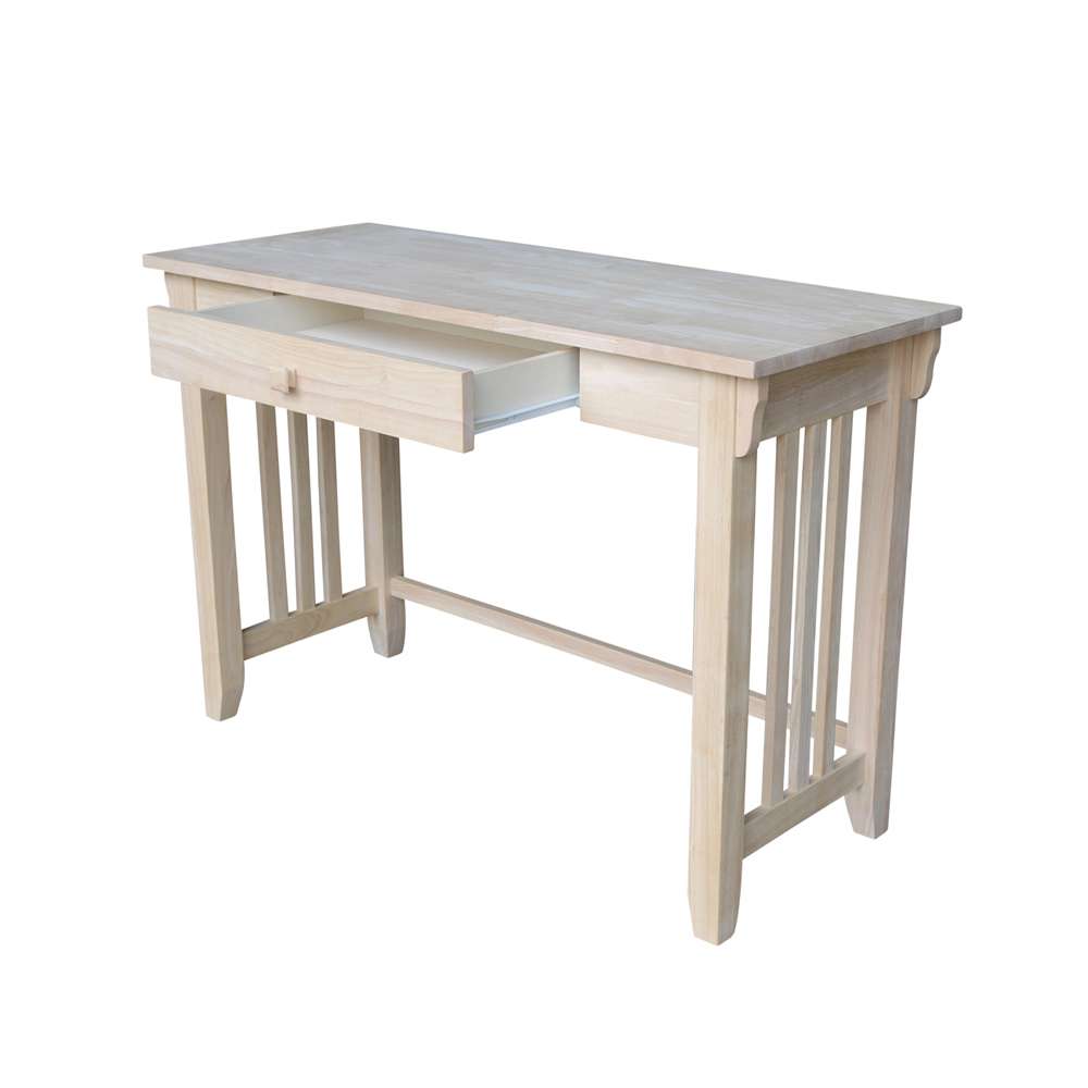 International Concepts - Mission Desk with Drawer - OF-921263 view 7