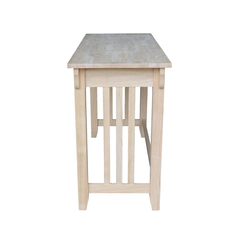 International Concepts - Mission Desk with Drawer - OF-921263 view 8