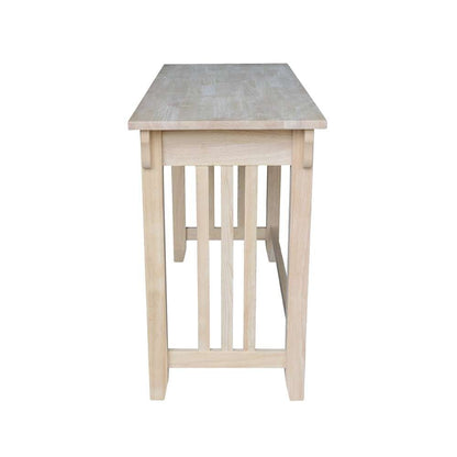 International Concepts - Mission Desk with Drawer - OF-921263 view 8
