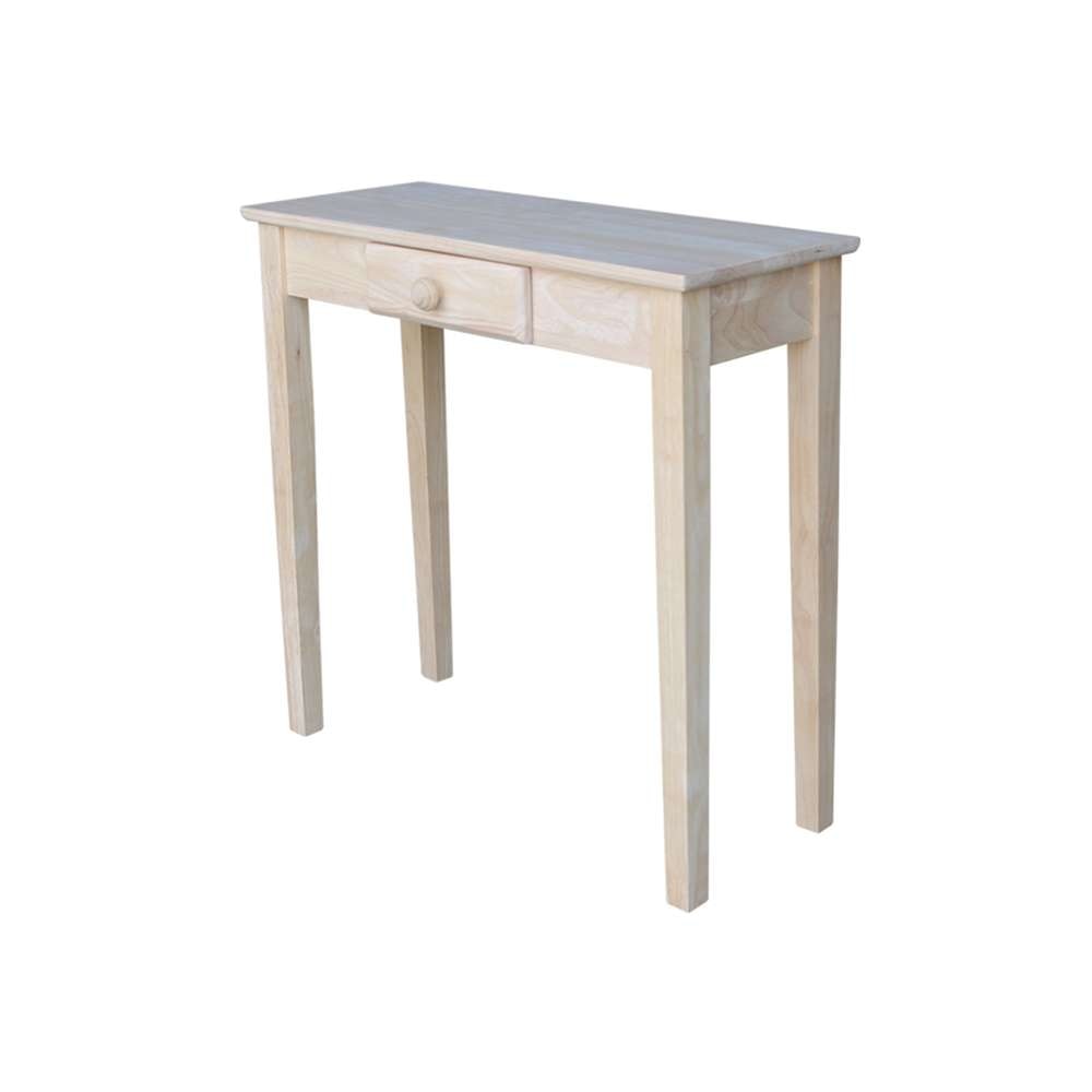 International Concepts - Rectangular Hall Table W/Drawer - OT-3012 view 1