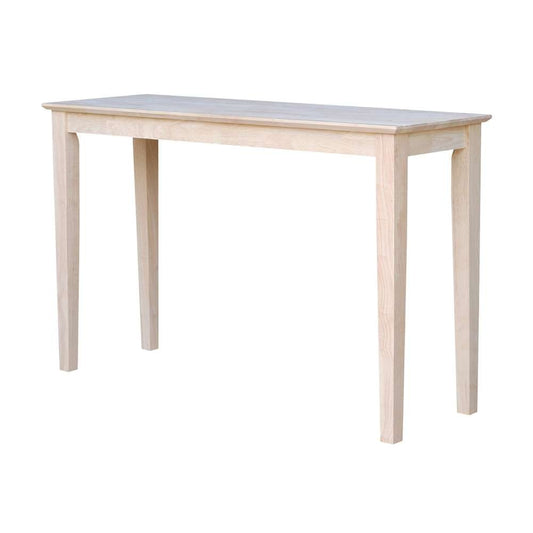 International Concepts - Shaker Console Table - Standard Length - OT-9S view 1