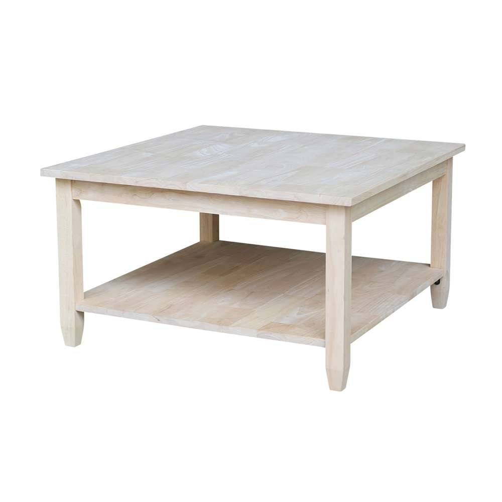 International Concepts - Solano Square Coffee Table - OT-6SC view 1