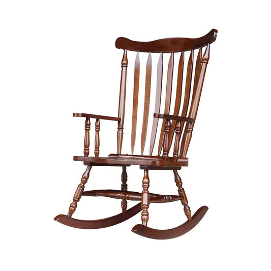 International Concepts - Solid Wood Rocker (RTA) in Espresso Finish - R581-120 view 1