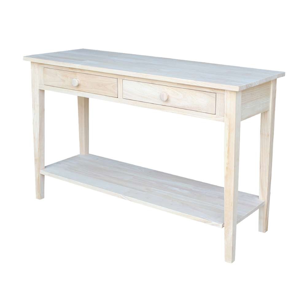 International Concepts - Spencer Console - Server Table - Standard Length - OT-8S view 1