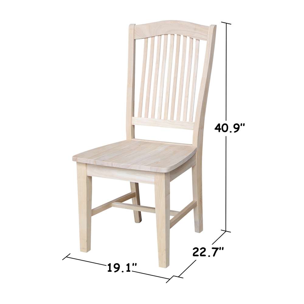 International Concepts - Stafford Chair (Set of 2) - C-49P view 3