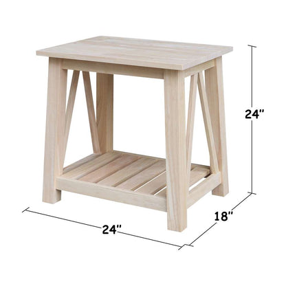 International Concepts - Surrey End Table - OT-16E view 2