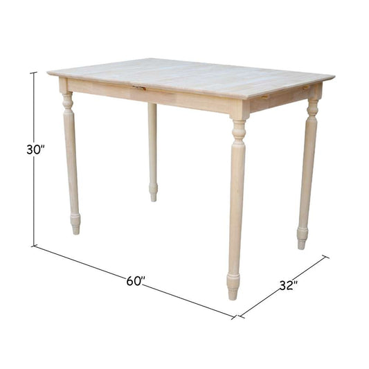 International Concepts - Table with Butterfly Extension - K-T32X-330T view 2