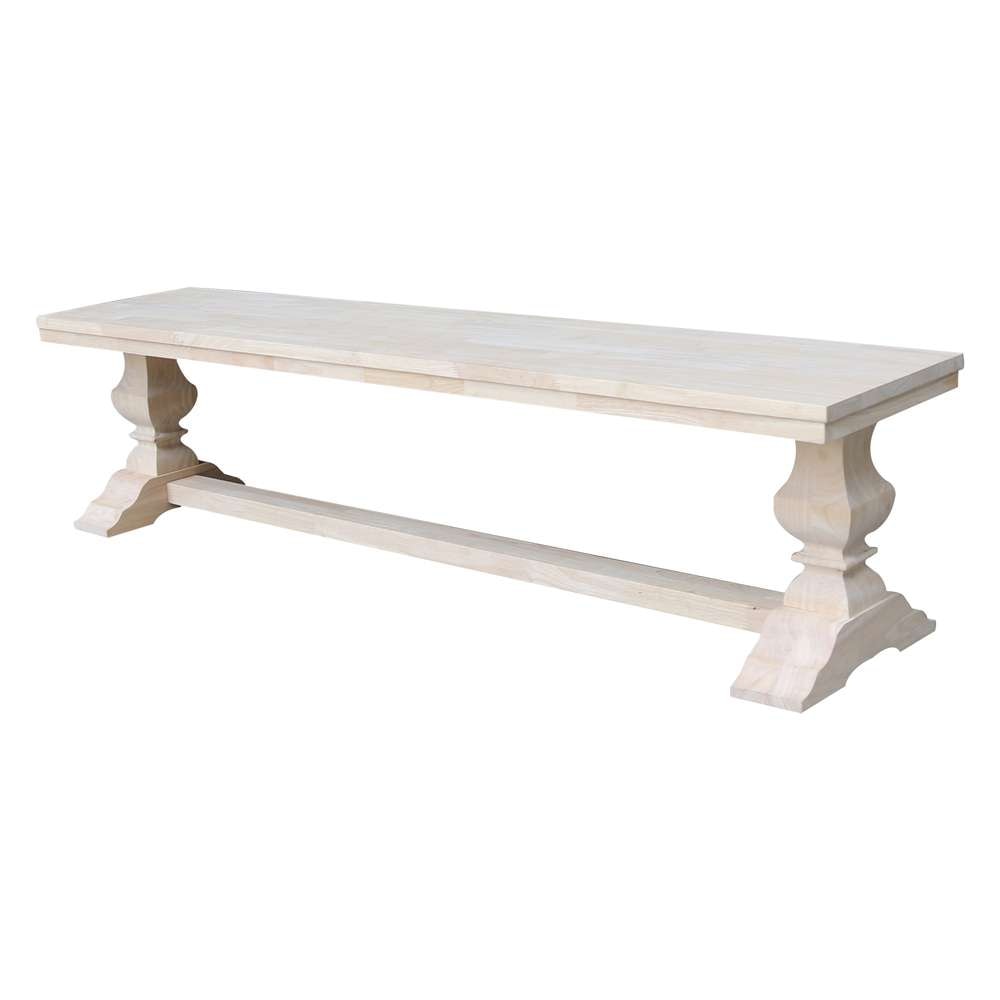 International Concepts - Trestle Bench - KBE-18 view 1