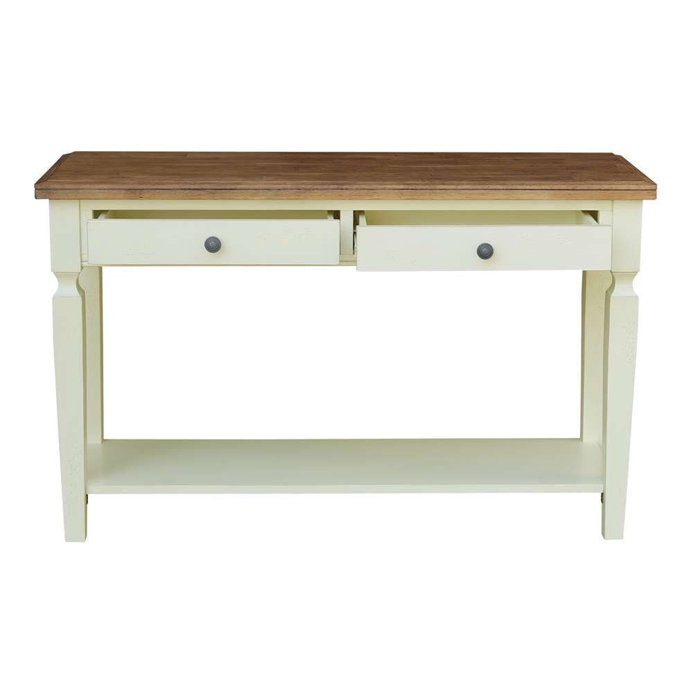 International Concepts - Vista Console/Sofa Table in Hickory/Shell Finish - OT79-15S view 4