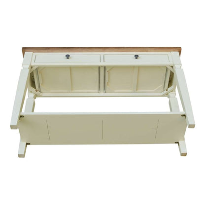 International Concepts - Vista Console/Sofa Table in Hickory/Shell Finish - OT79-15S view 10