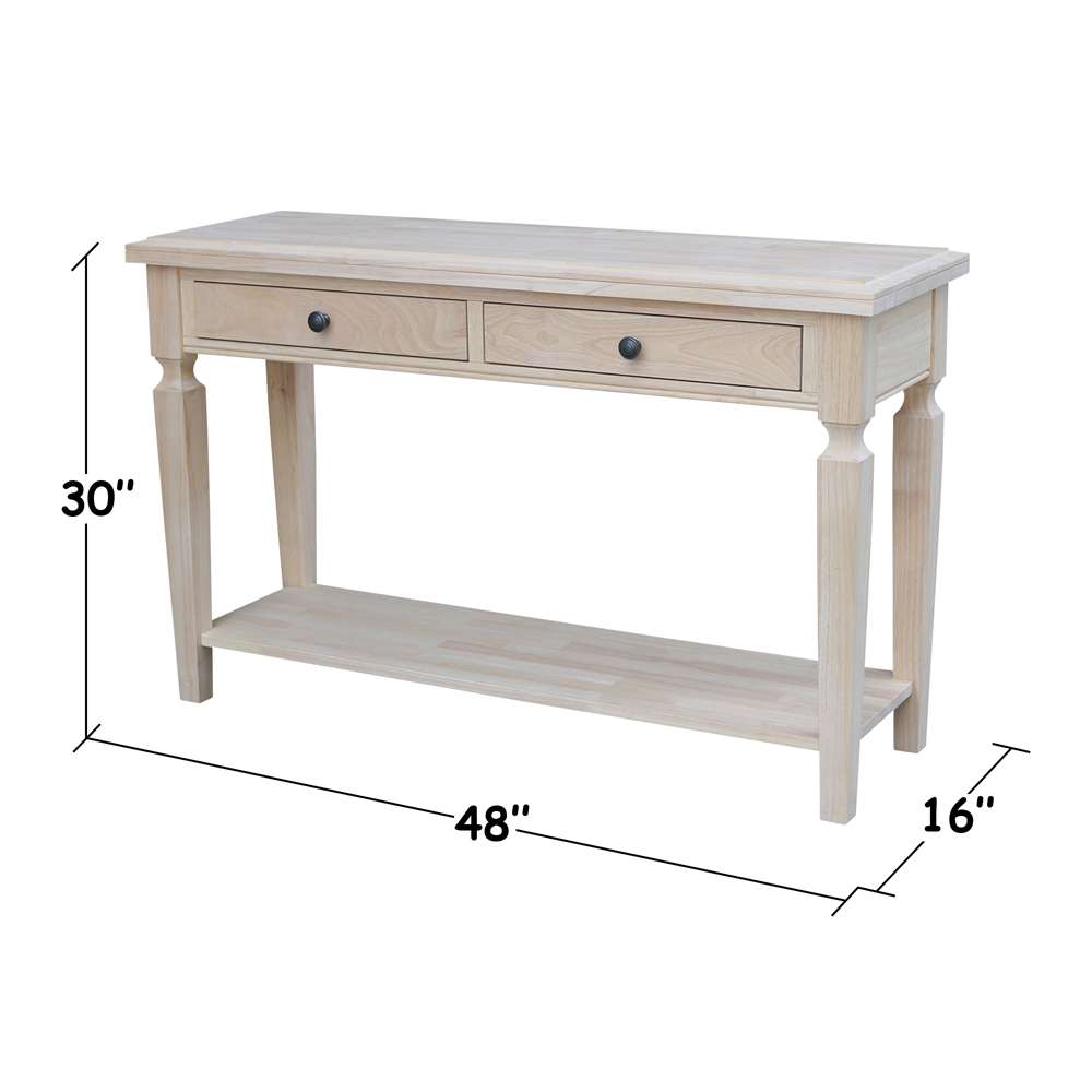 International Concepts - Vista Console/Sofa Table - OT-15S view 3