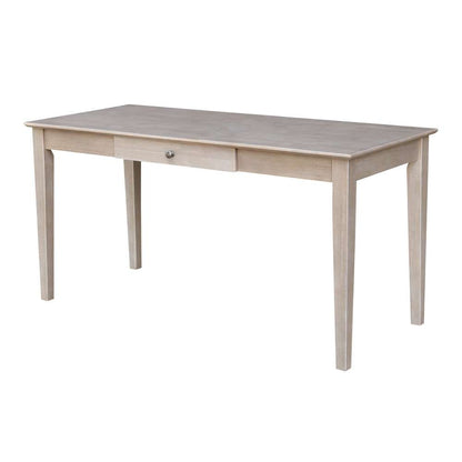 International Concepts - Writing Desk with Drawer - Large in Washed Gray Taupe Finish - OF09-42 view 1