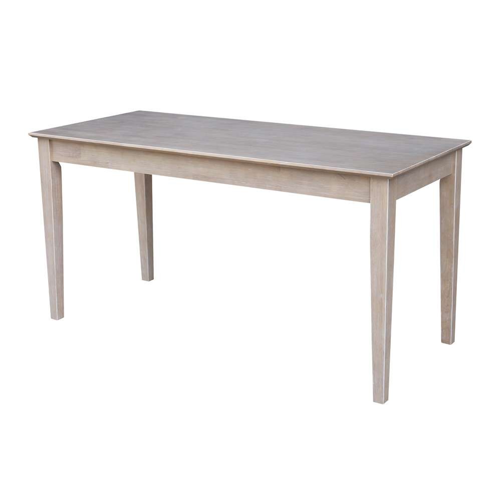 International Concepts - Writing Desk with Drawer - Large in Washed Gray Taupe Finish - OF09-42 view 2