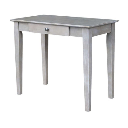 International Concepts - Writing Table in Washed Gray Taupe Finish - OF09-49 view 1