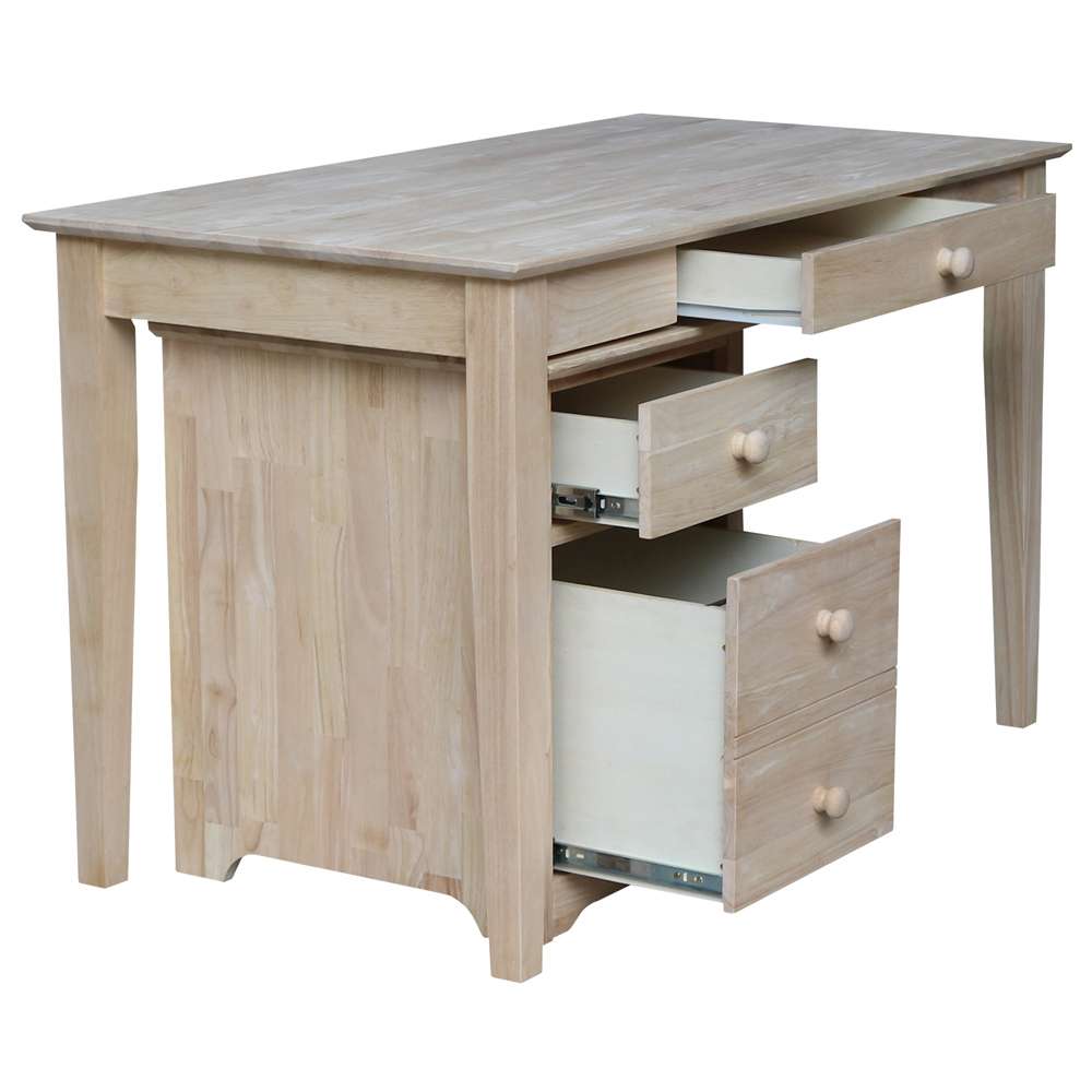 International Concepts - 2 Drawer File Cabinet with Of-41 Desk and Chair - K-OF-51-41-C10 veiw 6