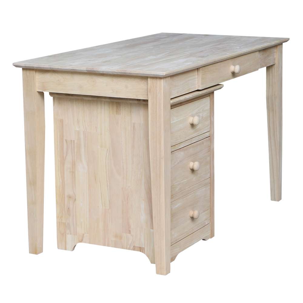 International Concepts - 2 Drawer File Cabinet with Of-41 Desk and Chair - K-OF-51-41-C10 veiw 7