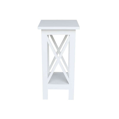 International Concepts - 24in X-Sided Plant Stand in White Finish - OT08-3071X veiw 4