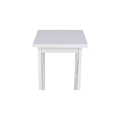 International Concepts - 24in X-Sided Plant Stand in White Finish - OT08-3071X veiw 6