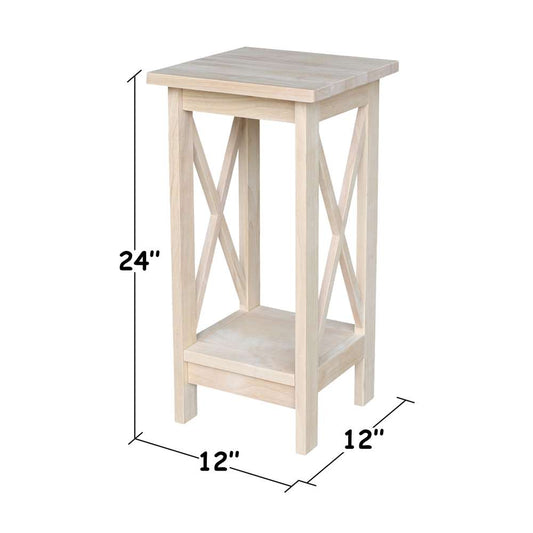 International Concepts - 24in X-Sided Plant Stand  - OT-3071X veiw 2