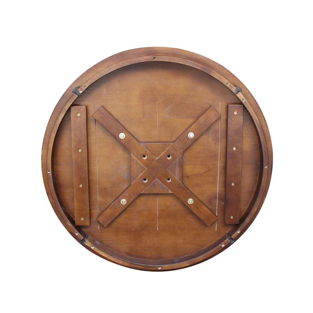 International Concepts - 30in Round Top Ped Table - 41.9inH in Espresso Finish - K581-30RT-27B-6B-2 veiw 3