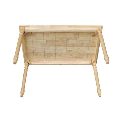 International Concepts - 30in X 48in Solid Wood Top Table - T01-3048T veiw 6
