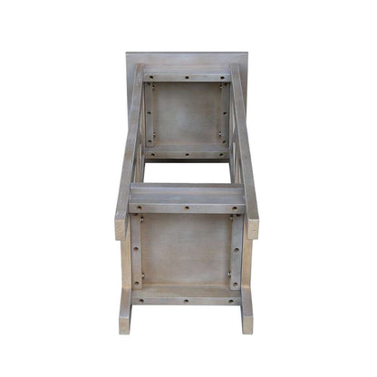 International Concepts - 30in X-Sided Plant Stand in Washed Gray Taupe Finish - OT09-3070X veiw 5