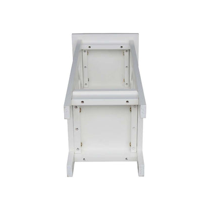 International Concepts - 30in X-Sided Plant Stand in White Finish - OT08-3070X veiw 5