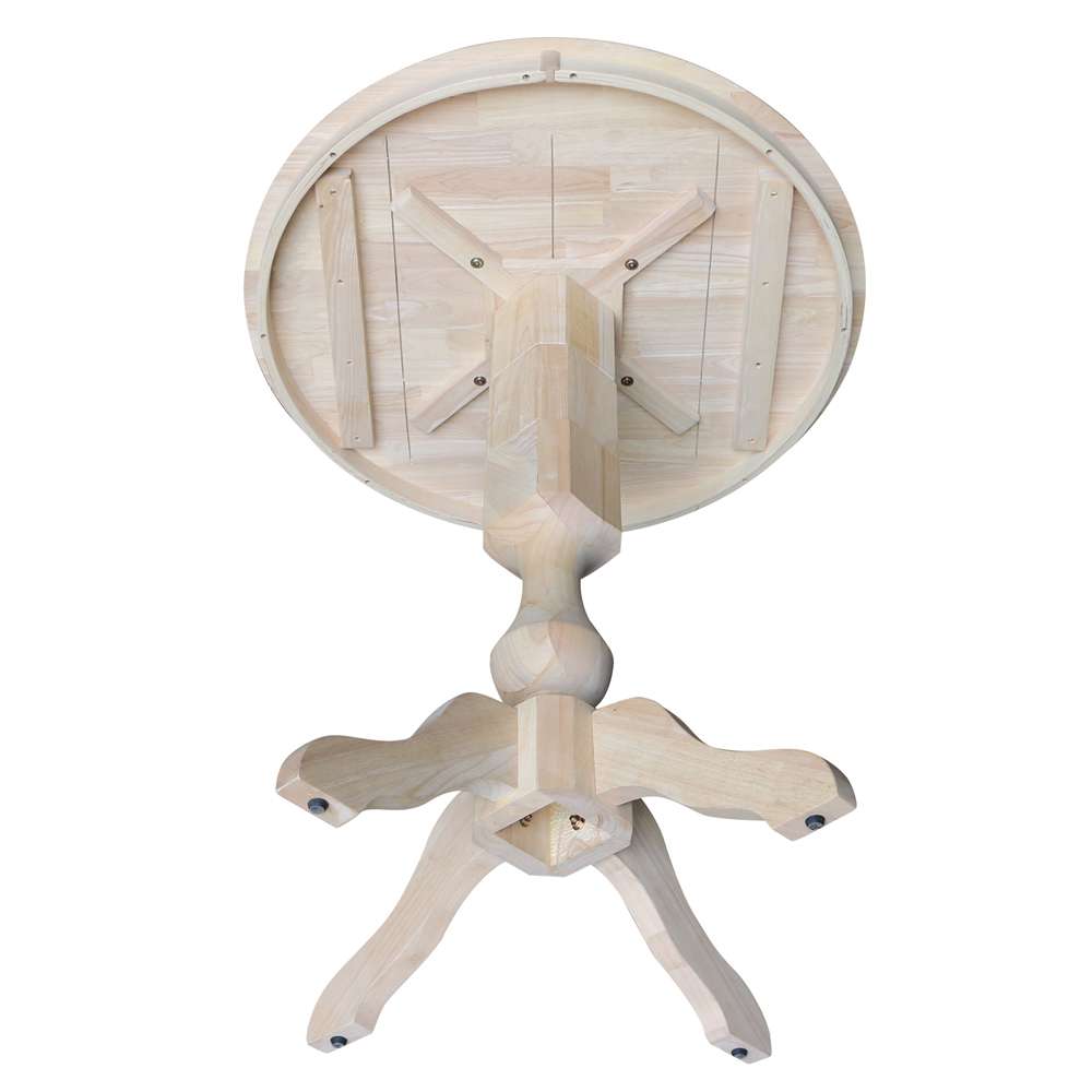International Concepts - 36in Round Top Ped Table - 41.9inH - K-36RT-11P-2 veiw 7
