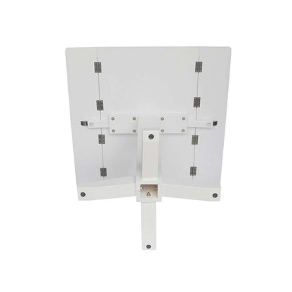 International Concepts - 36in Square Dual Drop Leaf Dining Table in White Finish - T08-36SDP veiw 11