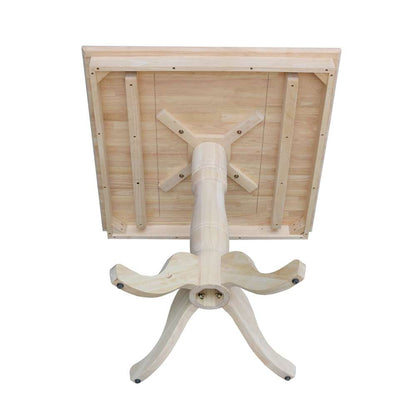 International Concepts - 36X36in Square Top Ped Table - 41.1inH - K-3636TP-30P-6B-2 veiw 5