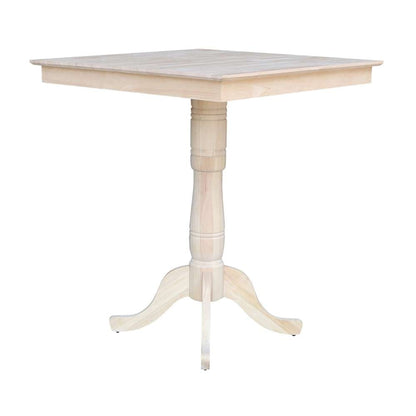 International Concepts - 36X36in Square Top Ped Table - 41.1inH - K-3636TP-30P-6B-2 veiw 8
