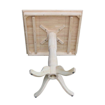 International Concepts - 36X36in Square Top Ped Table - 41.1inH - K-3636TP-30P-6B-2 veiw 9