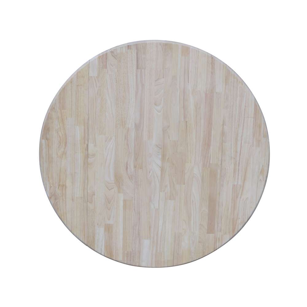 International Concepts - 42in Round Dual Drop Leaf Ped Table - 30.3inH - K-42DPT-11B veiw 4