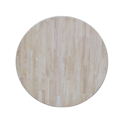 International Concepts - 42in Round Dual Drop Leaf Ped Table - 30.3inH - K-42DPT-11B veiw 4