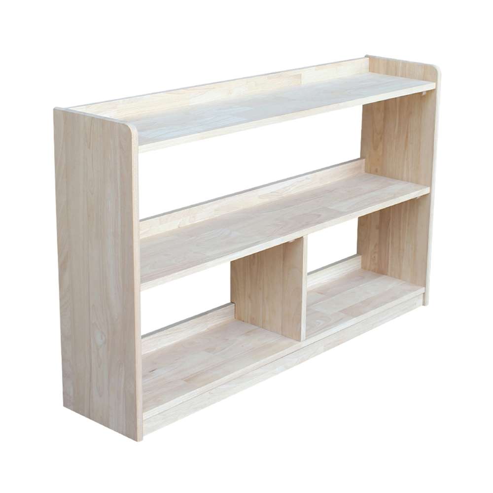 International Concepts - Abby Divided Bookcase - 30inH - SH-14830 veiw 1